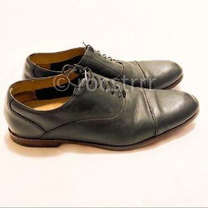 COLE HAAN Mens Leather Cap Toes Oxfords Dress Shoe